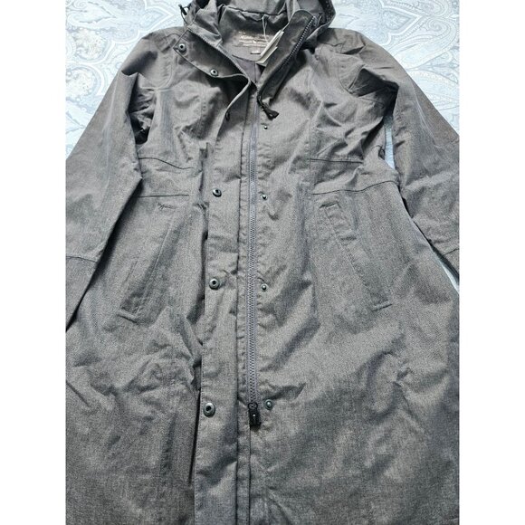 New Eddie Bauer Girl on the Go® Waterproof Trench Coat Size PETITE MEDIUM - Picture 5 of 8